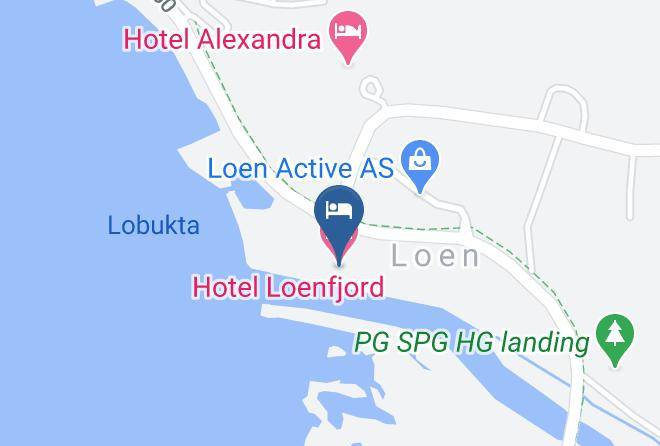 Stryn - Hotel Loenfjord Maps