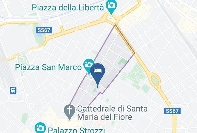 Hotel Loggiato Dei Serviti Map