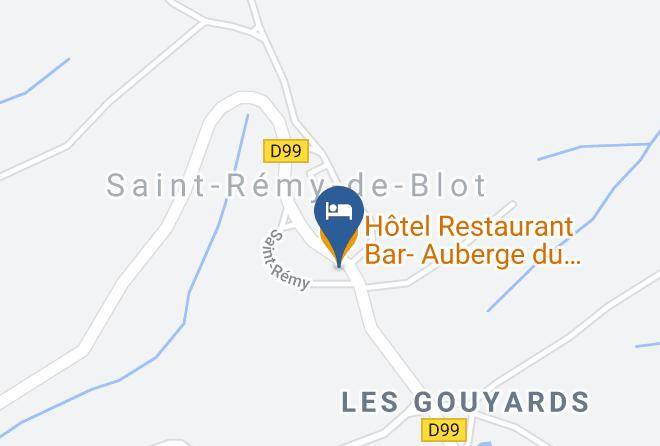 Hotel Restaurant Bar Auberge Du Chateau Logis Map