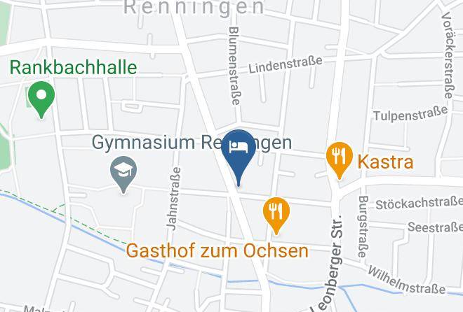 Boblingen - Hotel Logis First Class Business Suites In Renningen Maps