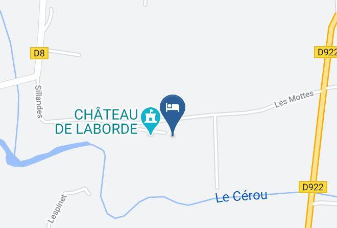 Tarn - Hotel Logis La Metairie Maps