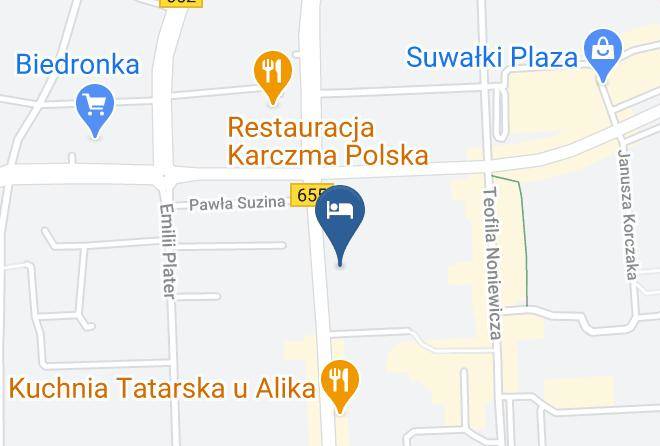 Suwalki - Hotel Logos Maps