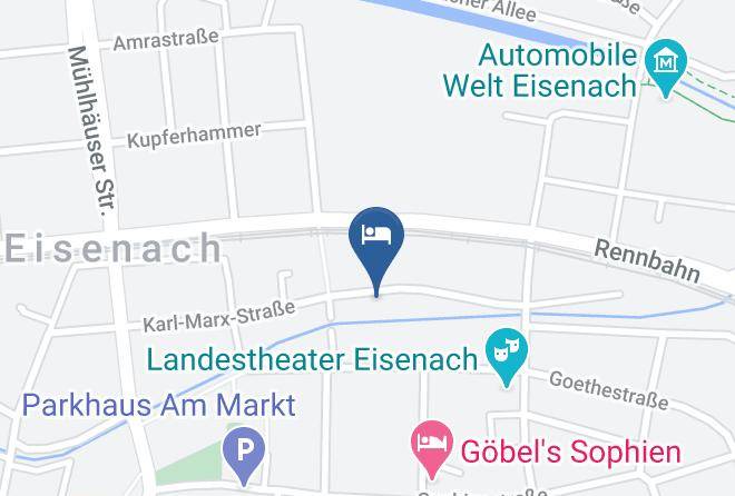 Eisenach - Hotel Logotel Maps