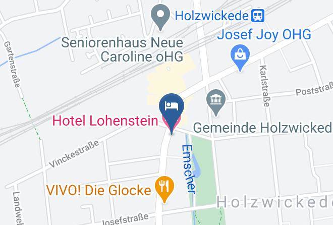 Unna - Hotel Lohenstein Maps