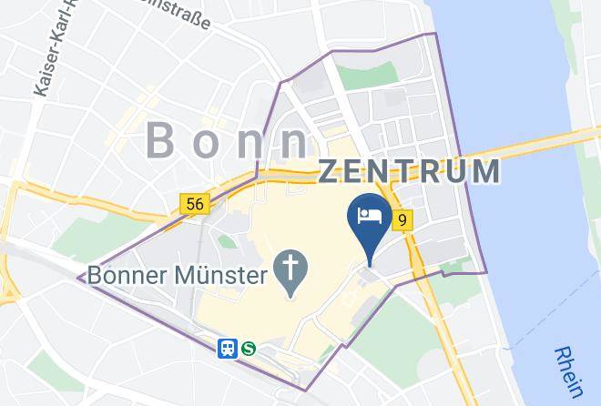 Bonn - Hotel Lohndorf Maps