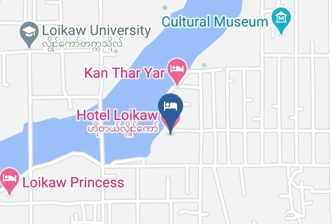 Loikaw - Hotel Loikaw Maps
