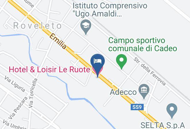 Piacenza - Hotel & Loisir Le Ruote Maps
