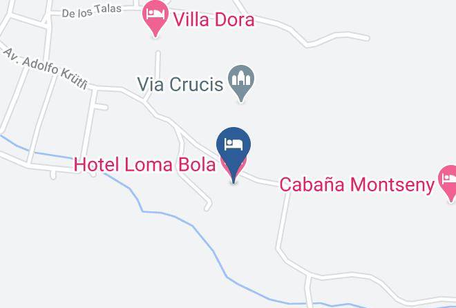 San Javier Department - Hotel Loma Bola Maps
