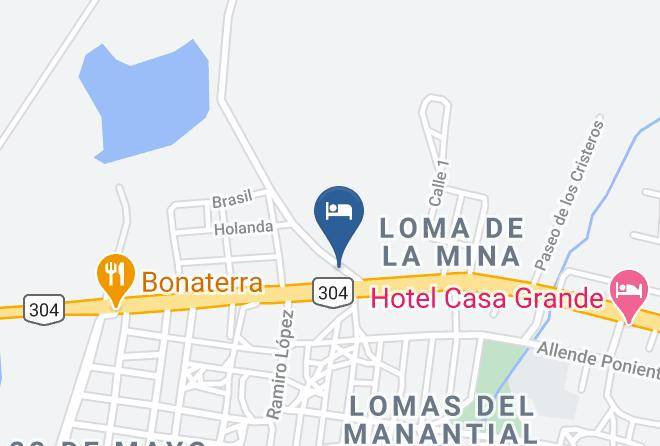San Julian - Hotel Loma Bonita Maps