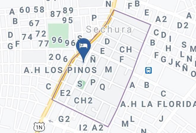 Sechura - Hotel Loma Dorada Maps