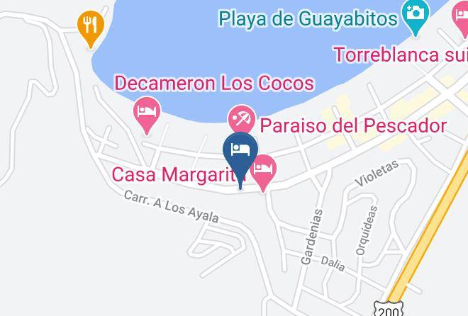 Compostela - Hotel Loma Linda Maps