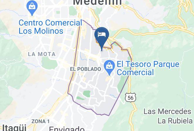 Medellin - Hotel Lomas 10 Maps