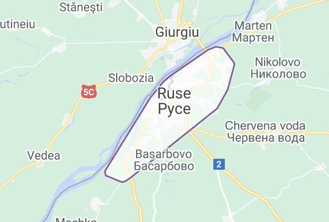 Ruse - Hotel Lombardi Maps