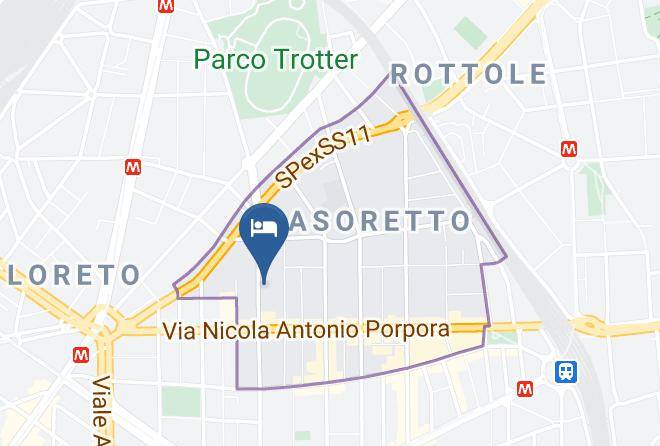 Milan - Hotel Lombardia Maps