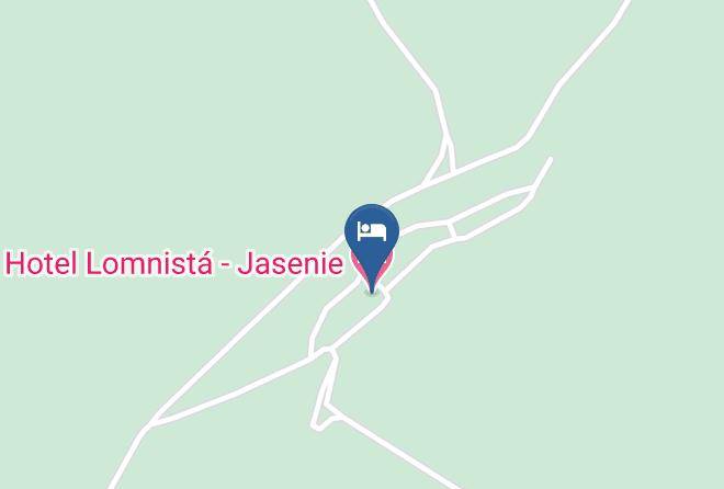 Brezno - Hotel Lomnista Jasenie Maps