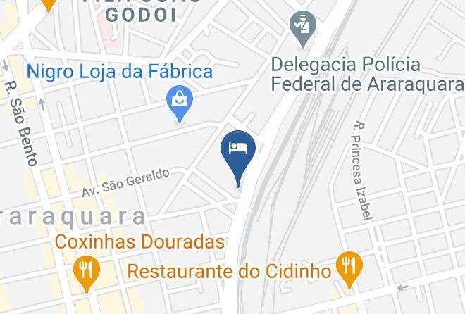 Araraquara - Hotel London Maps