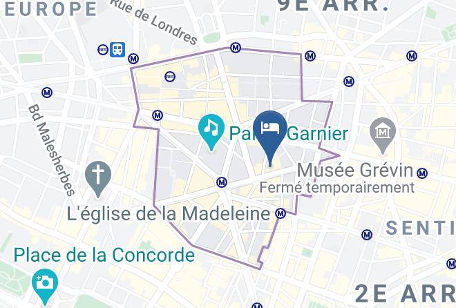 Paris - Hotel London Paris Maps