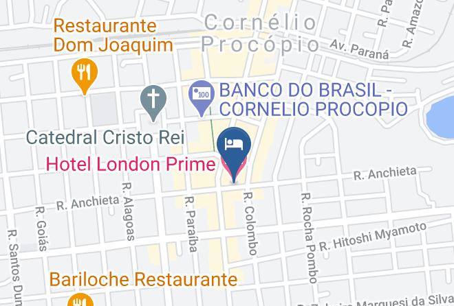 Cornelio Procopio - Hotel London Prime Maps