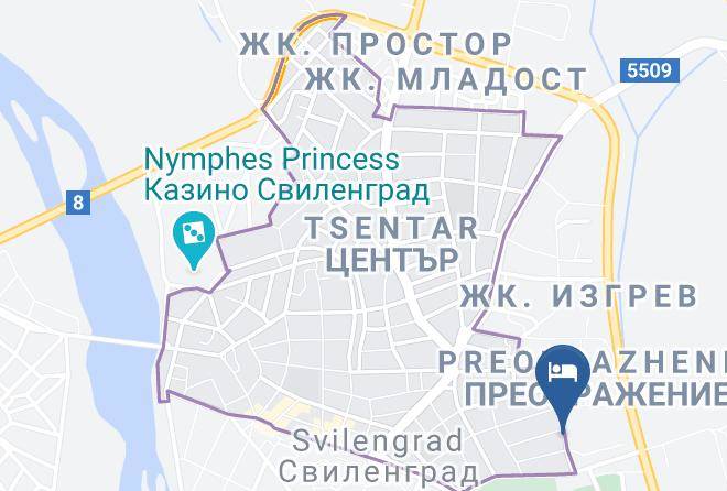 Svilengrad - Hotel London Maps