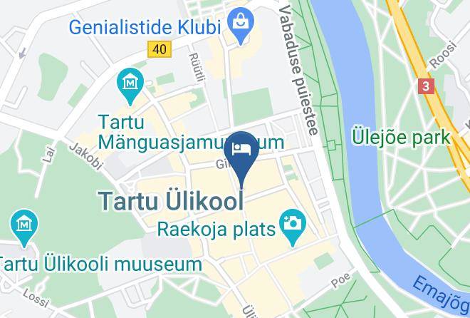 Tartu - Hotel London Maps