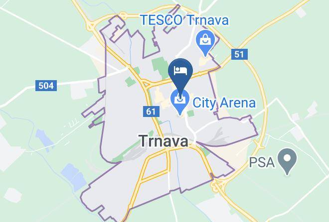 Trnava - London Boutique Hotel & Restaurant Maps