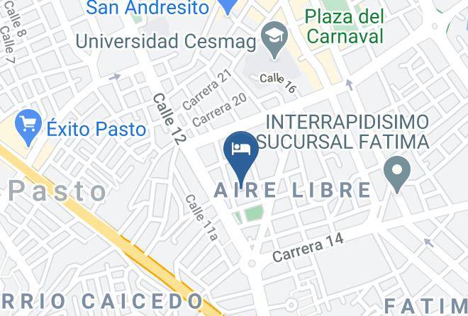 Pasto - Hotel Londres Pasto Narino Maps