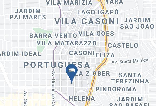 Londrina - Hotel Londres Royal Maps