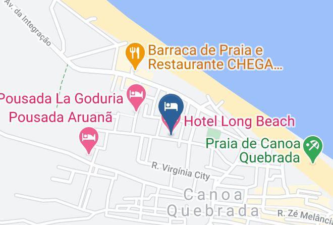 Aracati - Hotel Long Beach Maps