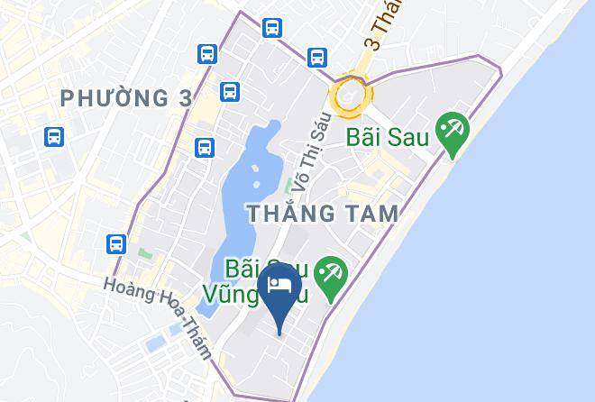 Vung Tau - Hotel Long Son Maps