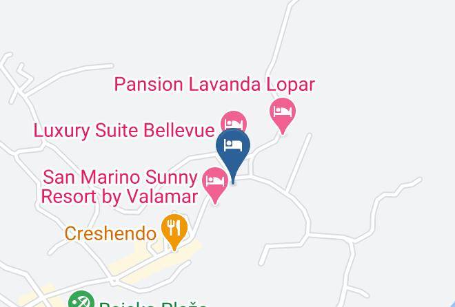 Lopar - Hotel Lopar Maps