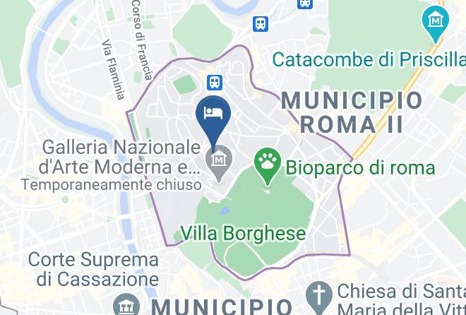 Rome - Hotel Lord Byron Maps