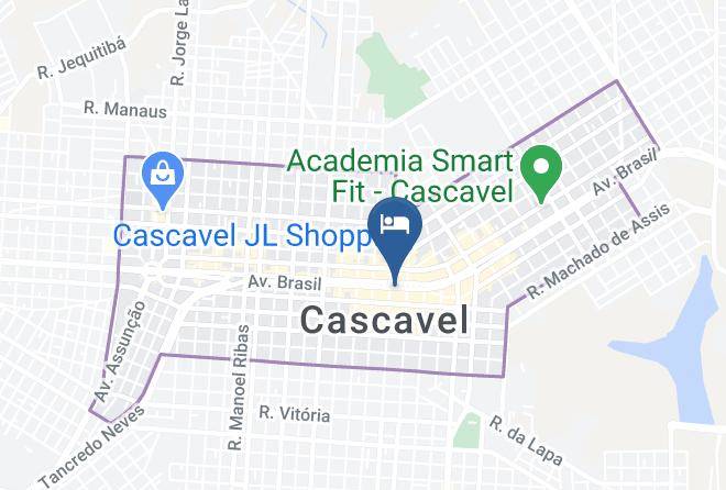 Cascavel - Hotel Lord Maps