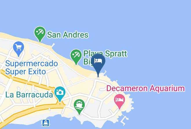San Andres - Hotel Lord Pierre Maps