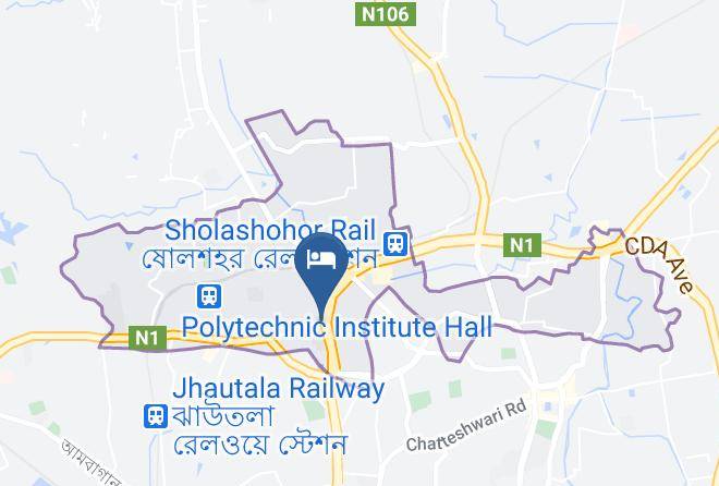 Hotel Lord's Inn Map