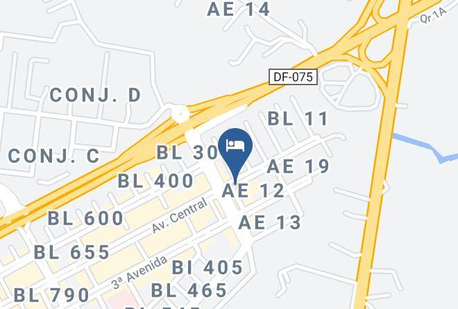 Brasilia - Hotel Lord's Maps