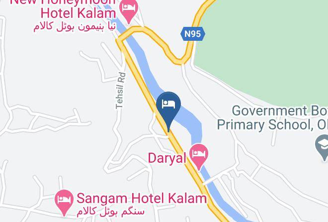 Peshawar - Hotel Lord's Palace Kalam Maps