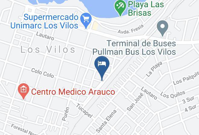 Choapa Province - Hotel Lord Willow Los Vilos Maps