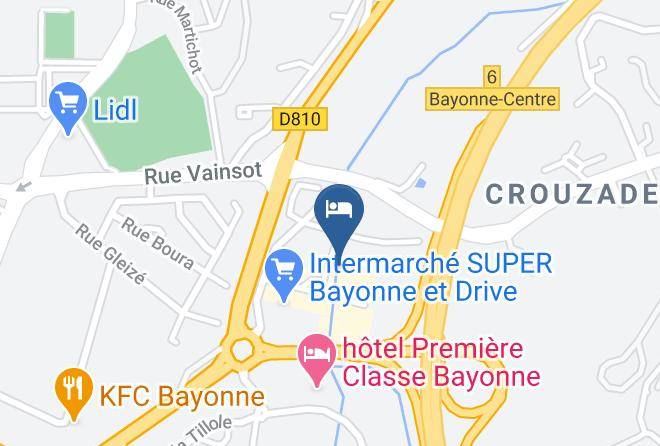 Pyrenees Atlantiques - Hotel Loreak Maps