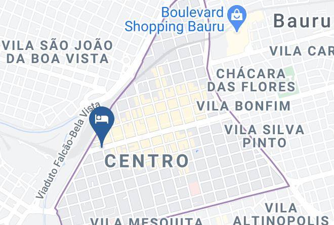 Bauru - Hotel Loren Maps