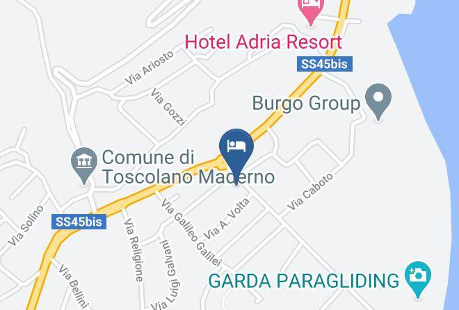 Hotel Lorena Toscolano Maderno Lago Di Garda Map