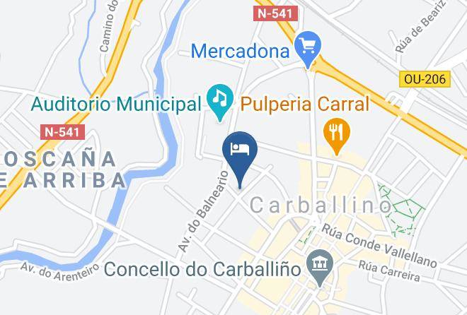 Ourense - Hotel Lorenzo Maps