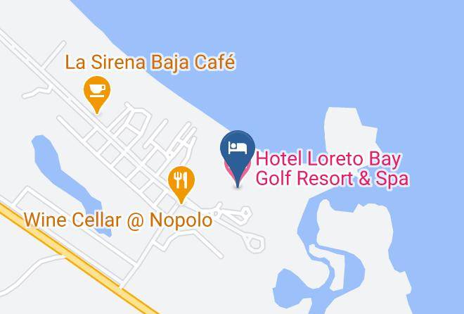 Loreto - Hotel Loreto Bay Golf Resort & Spa Maps