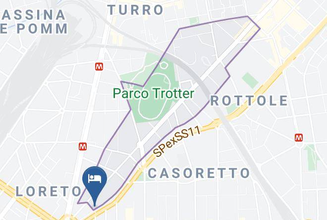 Milan - Hotel Loreto Maps
