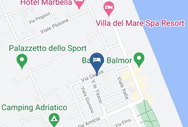 Ravenna - Hotel Loretta & Dependance Maps
