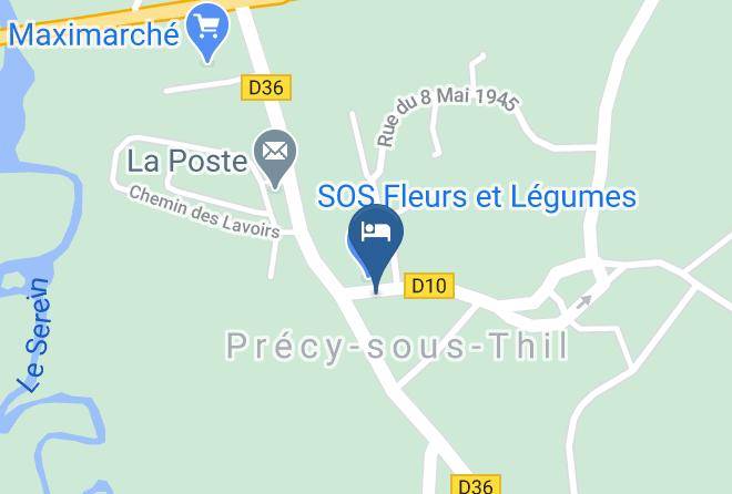 Cote D Or - Hotel Loriot Maps