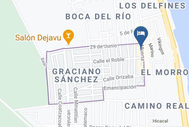 Boca Del Rio - Hotel Loro Maps