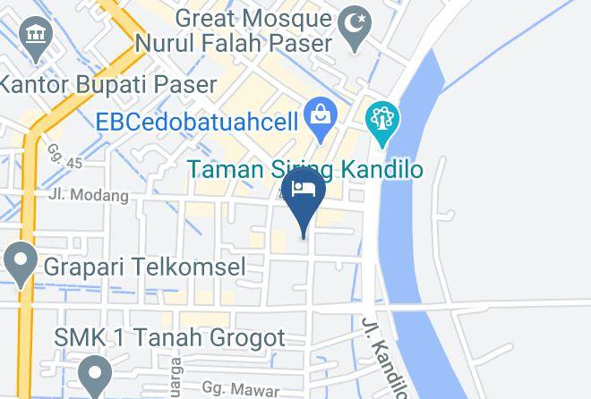 Paser Regency - Hotel Lorus Maps
