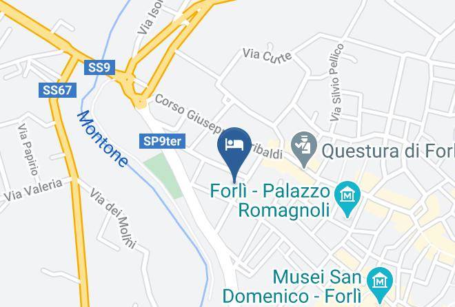 Forli - Hotel Lory Maps