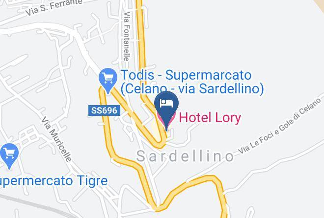 Hotel Lory Map