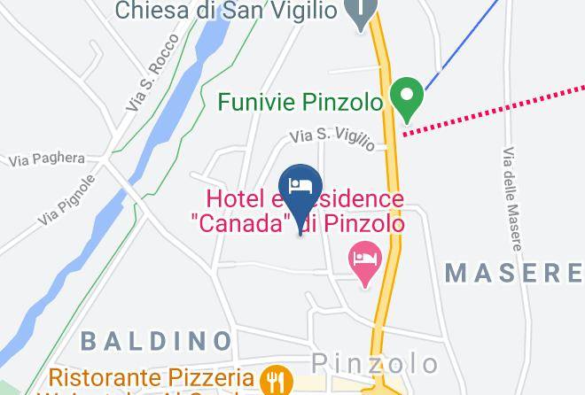 Trento - Hotel Lory Pinzolo Maps